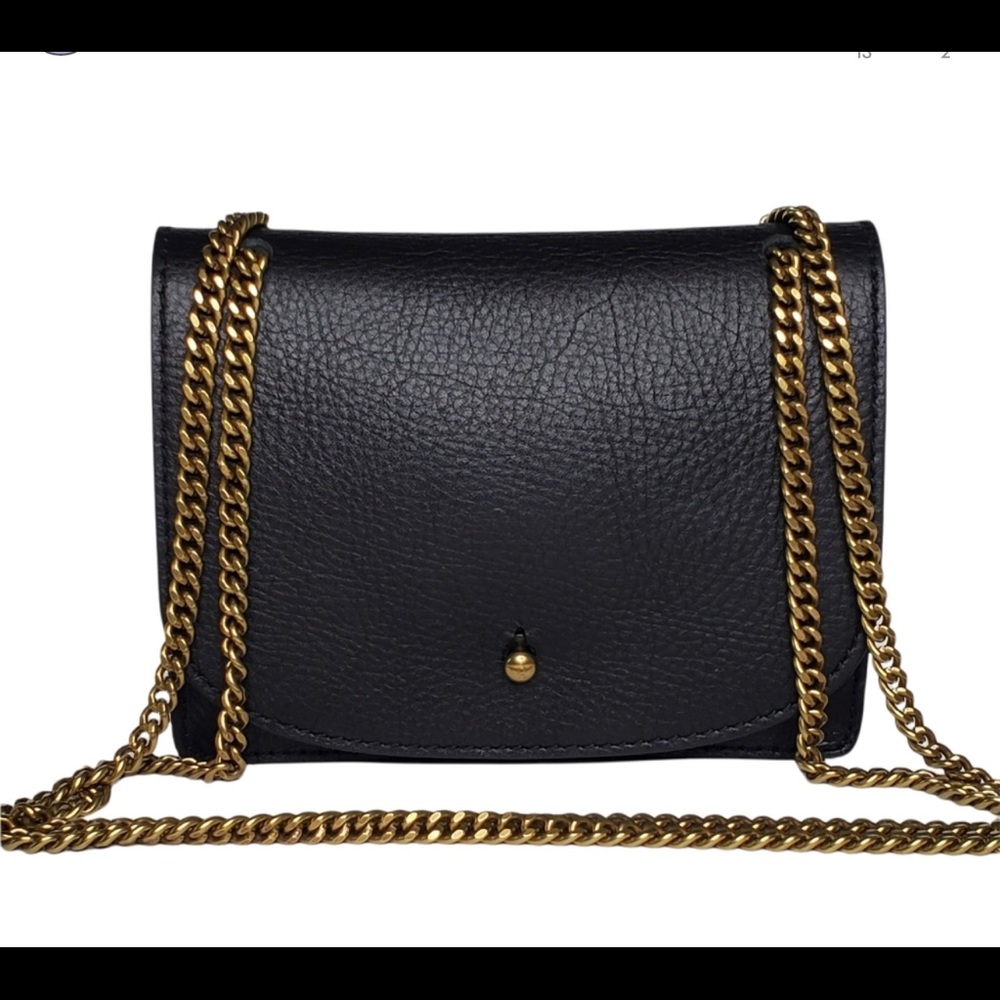 Madewell Black The Chain Crossbody Bag